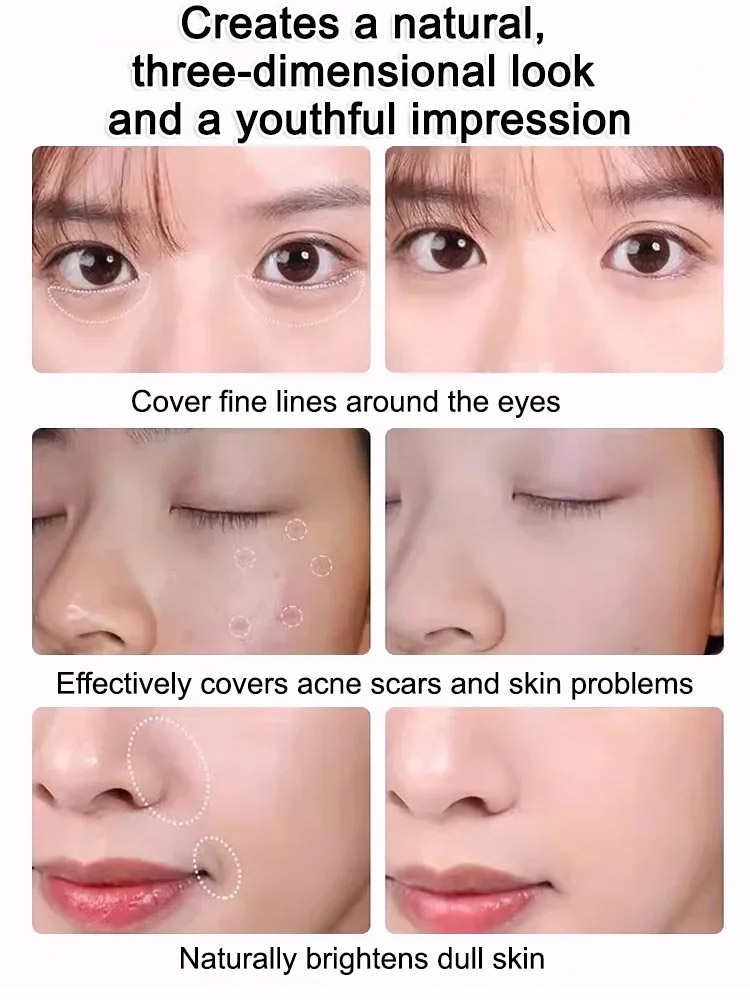 30-Second Dual Highlight Palette for Tear Troughs