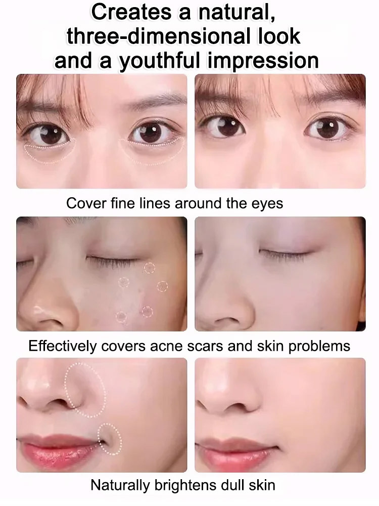 30-Second Dual Highlight Palette for Tear Troughs