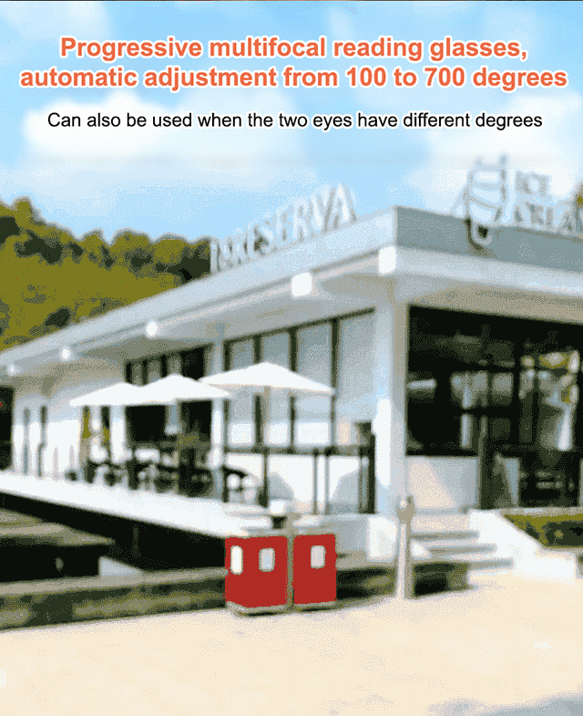 【Ultra-lightweight Sports】Smart Zoom Reading Glasses