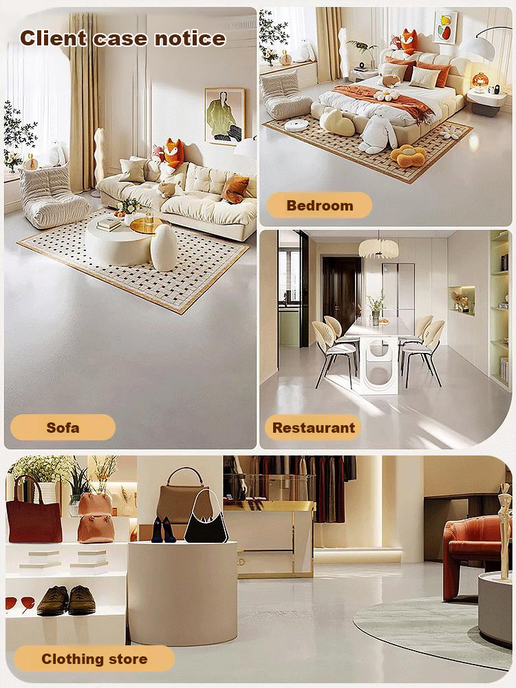 [Super wear-resistant] Golden Silk Armor Water-based Epoxy Floor Paint - No Roller