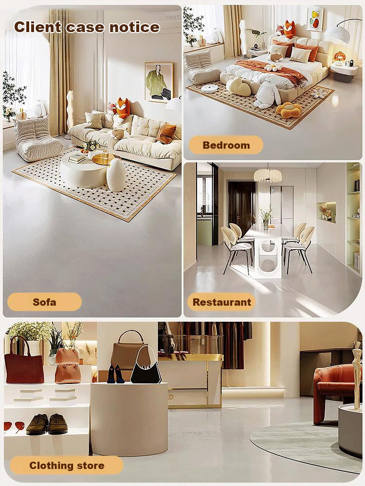 [Super wear-resistant] Golden Silk Armor Water-based Epoxy Floor Paint - No Roller