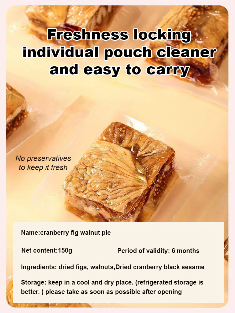 Cranberry Fig Walnut Pie