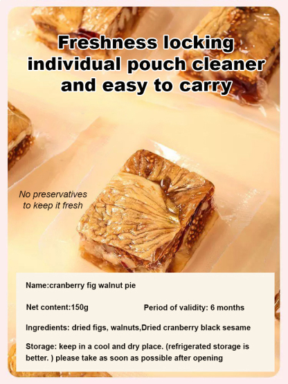 Cranberry Fig Walnut Pie