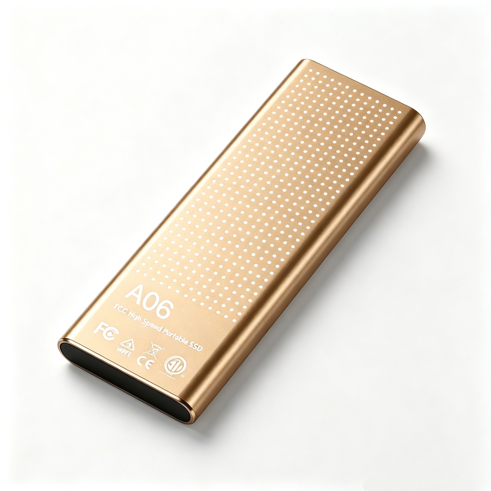 Portable high-speed and large-capacity solid-state drive