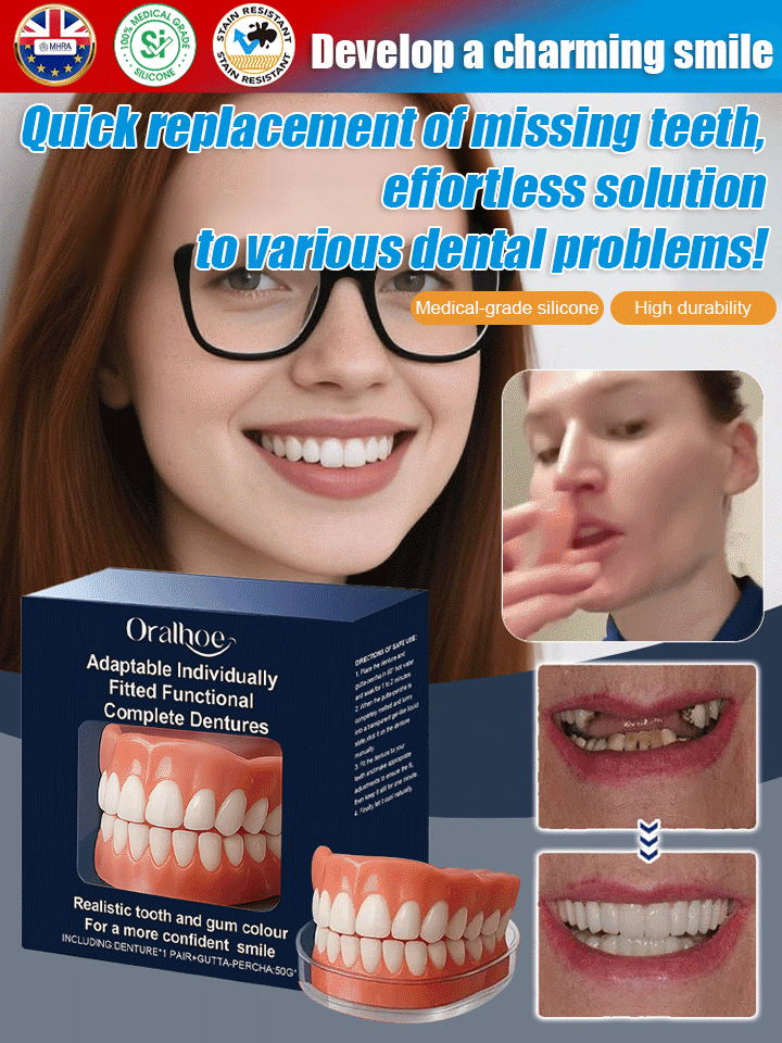 Functional complete denture restoration kit 