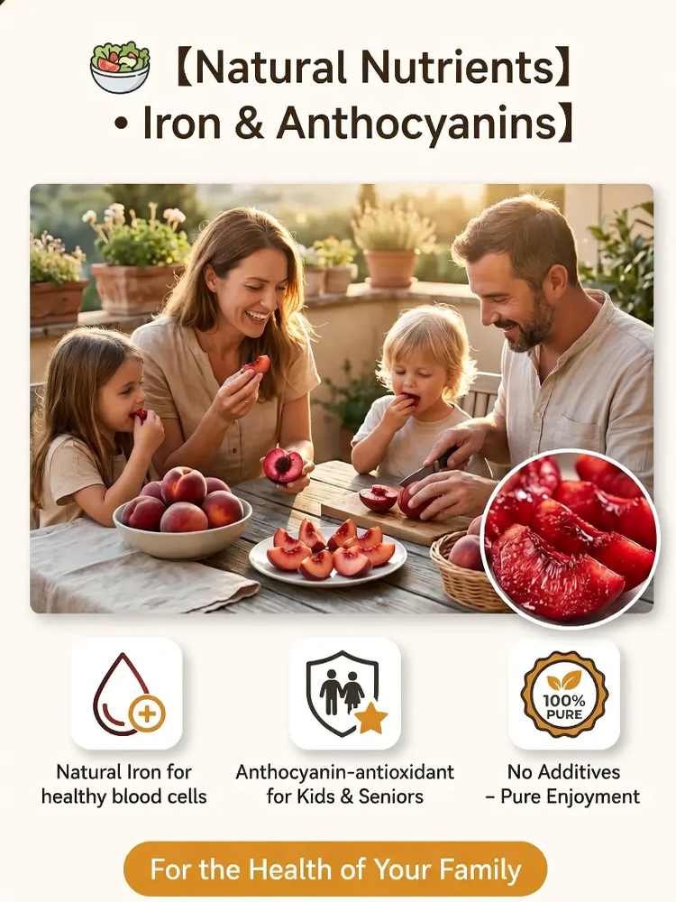 Meet the "Ruby Red Blood Peach" ，Fruits in the VERY FIRST YEAR!