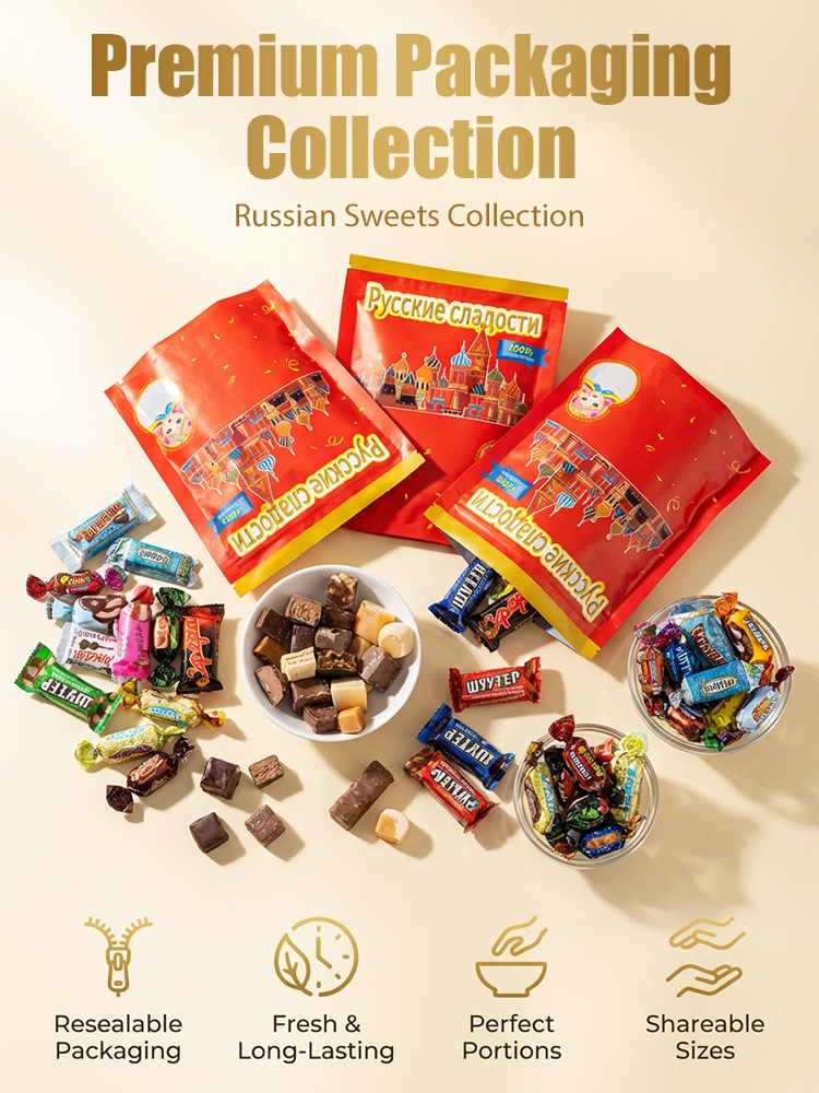 Russian imported mixed chocolate candies