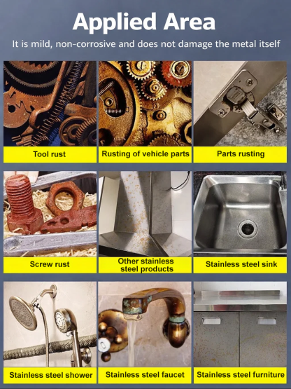  Car Rust Removal, Repair & Polishing 3-in-1 Spray