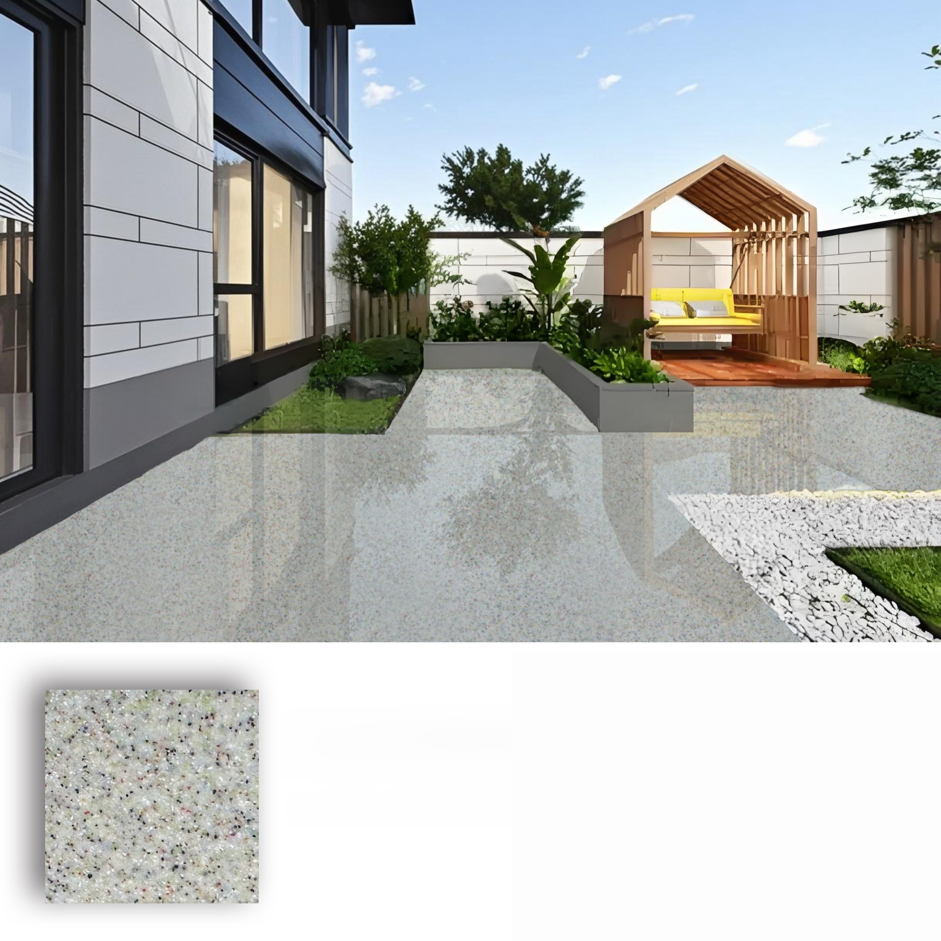 Wear-resistant and anti-slip floor paint