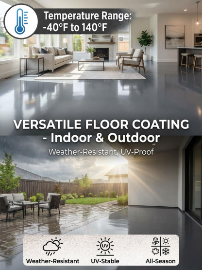 Wear-resistant and anti-slip floor paint