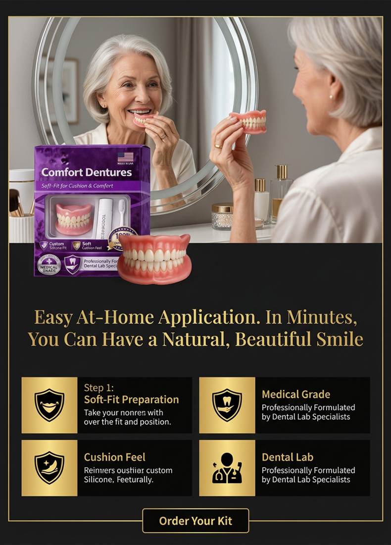 Confident Smile Full Mouth Denture Set