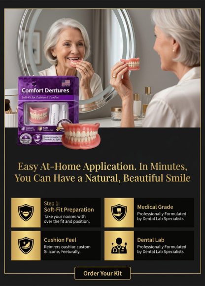 Confident Smile Full Mouth Denture Set
