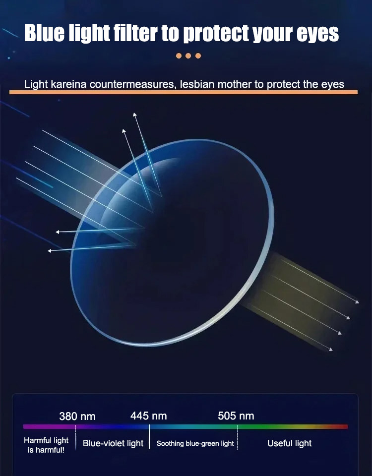 Automatic Zoom Natural Crystal Reading Glasses for Eye Protection