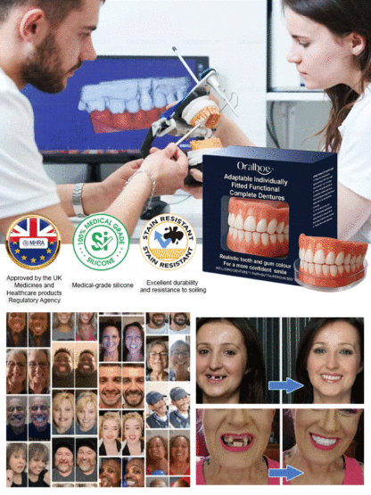 Functional complete denture restoration kit 