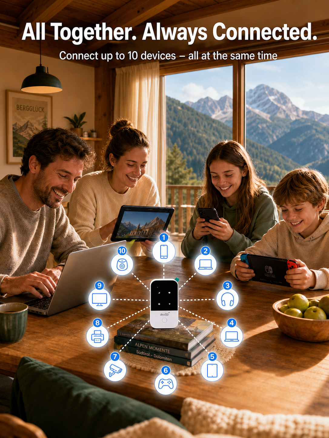 [Unlimited 5G Speed] Mobile Pocket Router