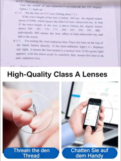 Photochromic Blue Light Blocking Reading Glasses
