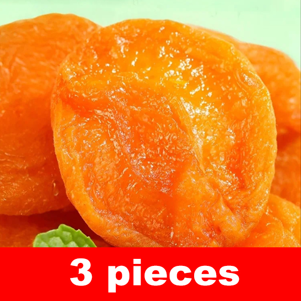 Seedless red apricot dried fruit