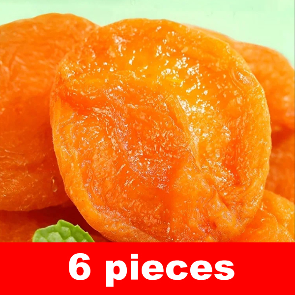 Seedless red apricot dried fruit