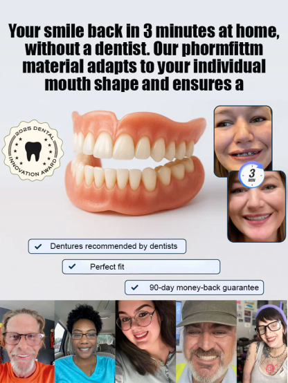 Naturally Sitting Dentures