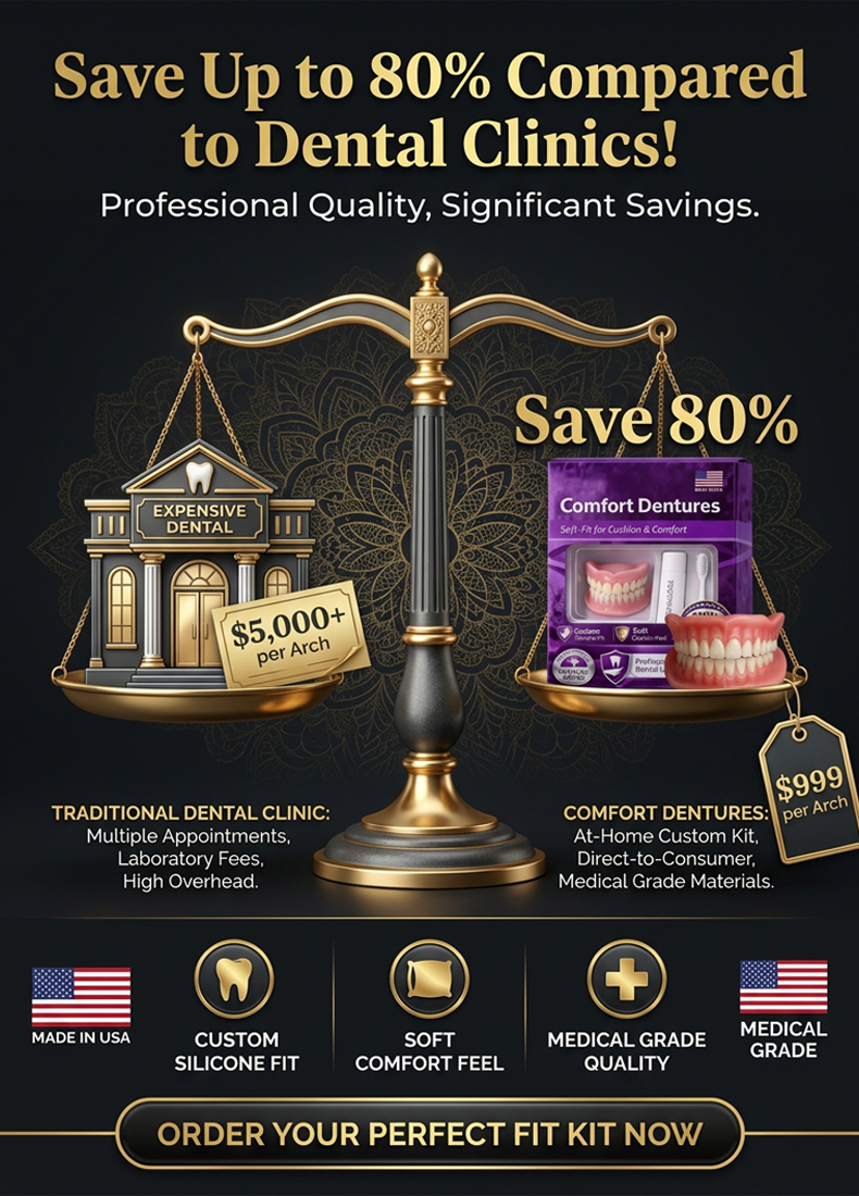 Confident Smile Full Mouth Denture Set