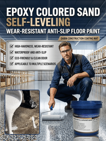 Wear-resistant and anti-slip floor paint