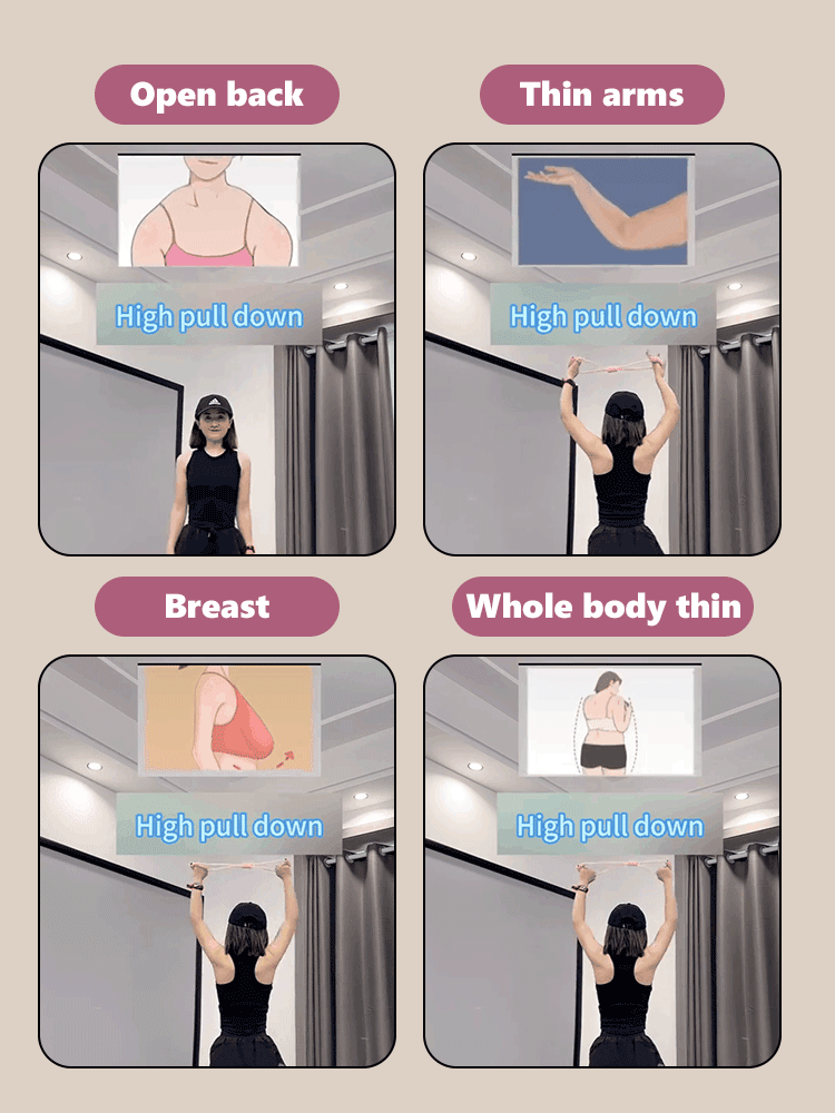 【Multifunctional Pedal Expander】Reinforced 8-Tube Fitness Expander