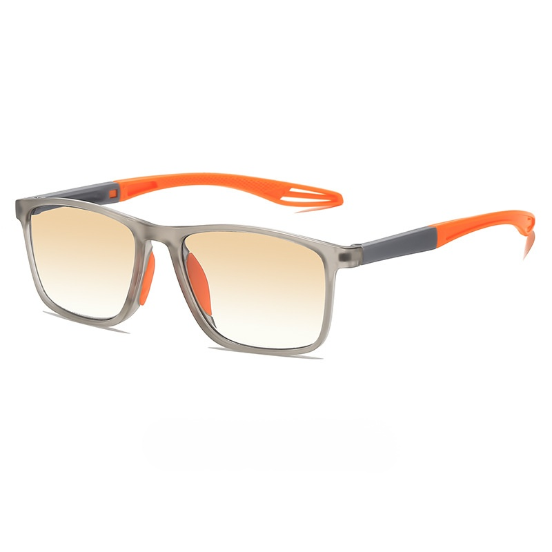 Sports-style 2-in-1 UV-protective photochromic reading glasses