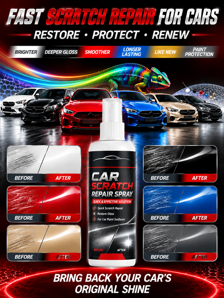 [One Spray to Remove Scratches] Car Paint Scratch Repair Spray