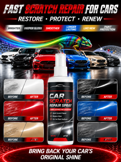 [One Spray to Remove Scratches] Car Paint Scratch Repair Spray