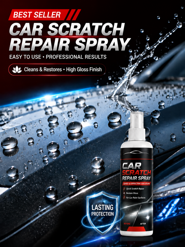 [One Spray to Remove Scratches] Car Paint Scratch Repair Spray