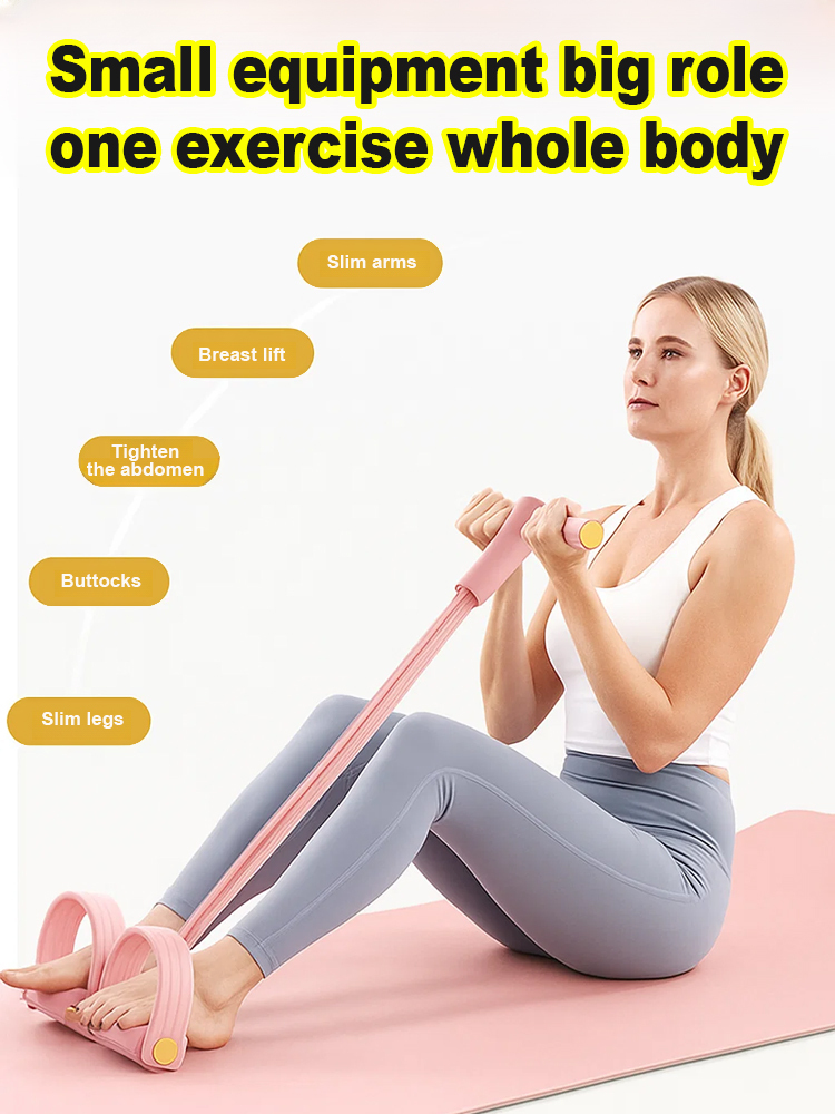 【Multifunctional Pedal Expander】Reinforced 8-Tube Fitness Expander