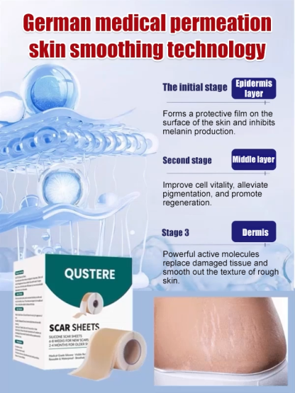24-hour continuous light scar silicone gel scar patch