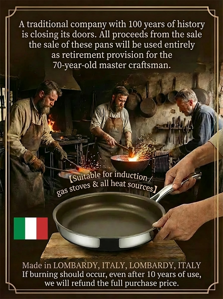 【Local Bestseller】Titanium Nonstick Skillet