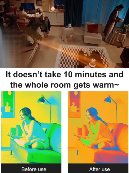 Instant desktop heater