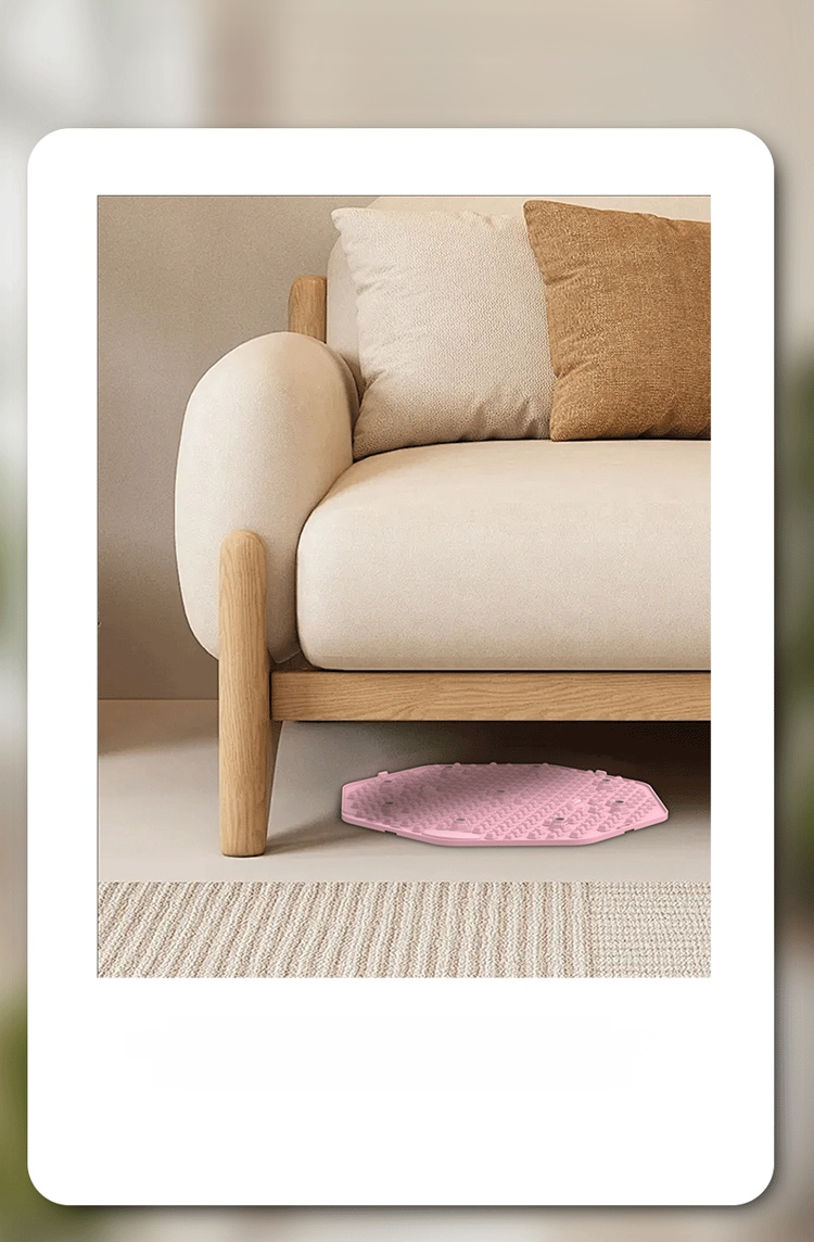 Diseño ergonómico de la alfombrilla de acupresión para pies