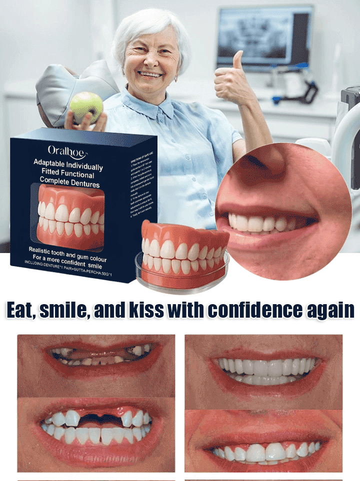 Functional complete denture restoration kit 
