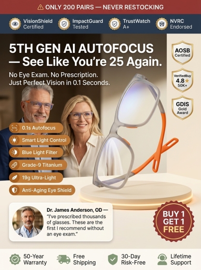 No eye exam needed • Lifetime use • Auto-focus from -10.00D-+10.00D — Multifocal sports glasses