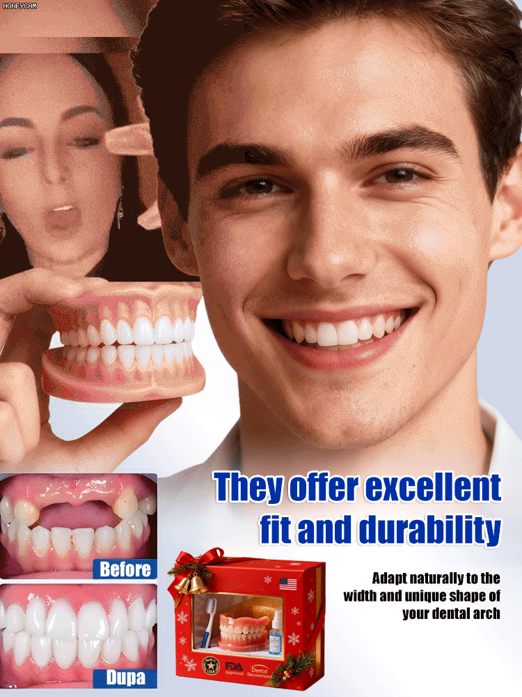 Comfortable Full Dentures with a Natural Fit