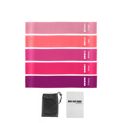 [You can also practice at home] TPE Elastic Yoga Band