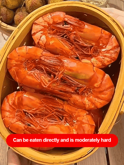[Low-fat and high-protein] Freshly grilled and ready-to-eat large nine-section dried shrimps