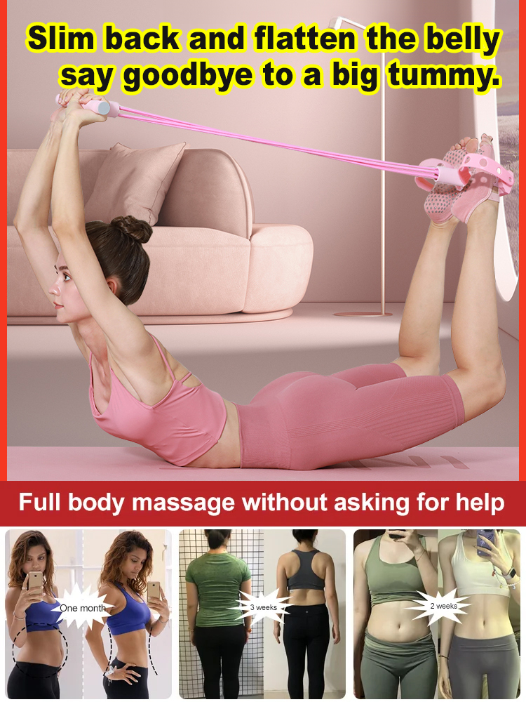 【Multifunctional Pedal Expander】Reinforced 8-Tube Fitness Expander