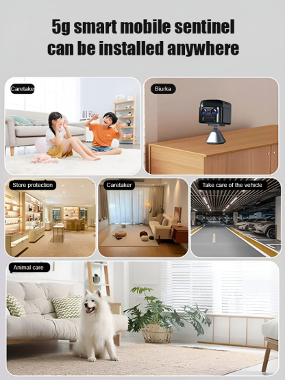 5G Wireless Remote Monitoring Camera