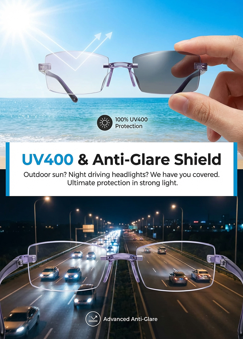 Black Technology Anti-Radiation Reading Glasses