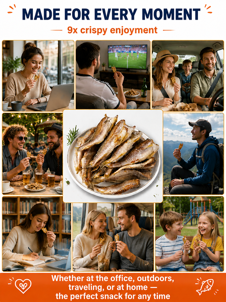 [Rich and Savory] Crispy  Tender  and Irresistibly Delicious Dried Yellow Croaker