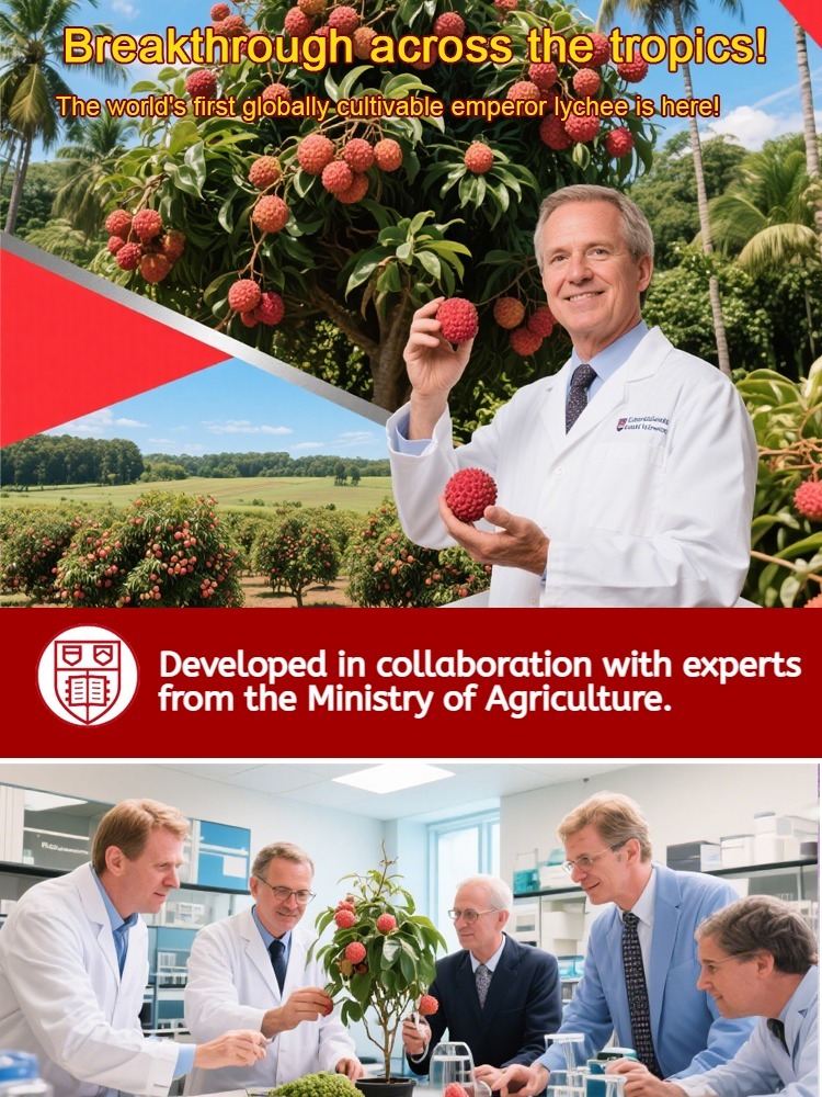 Selected lychee saplings！Frucht größer als Ei, dickes Fleisch! 99% Überlebensrate