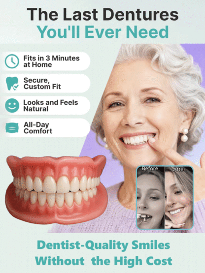 【Best-Selling】Self-Adjusting Fake Denture Set