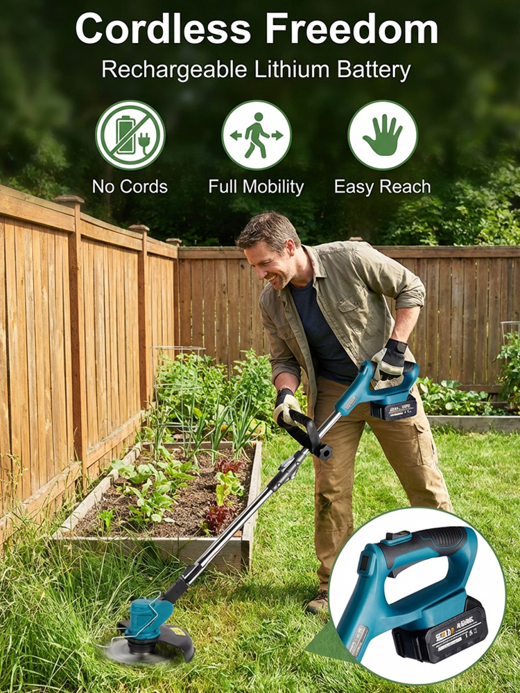 Foldable Lithium Battery Weed Remover