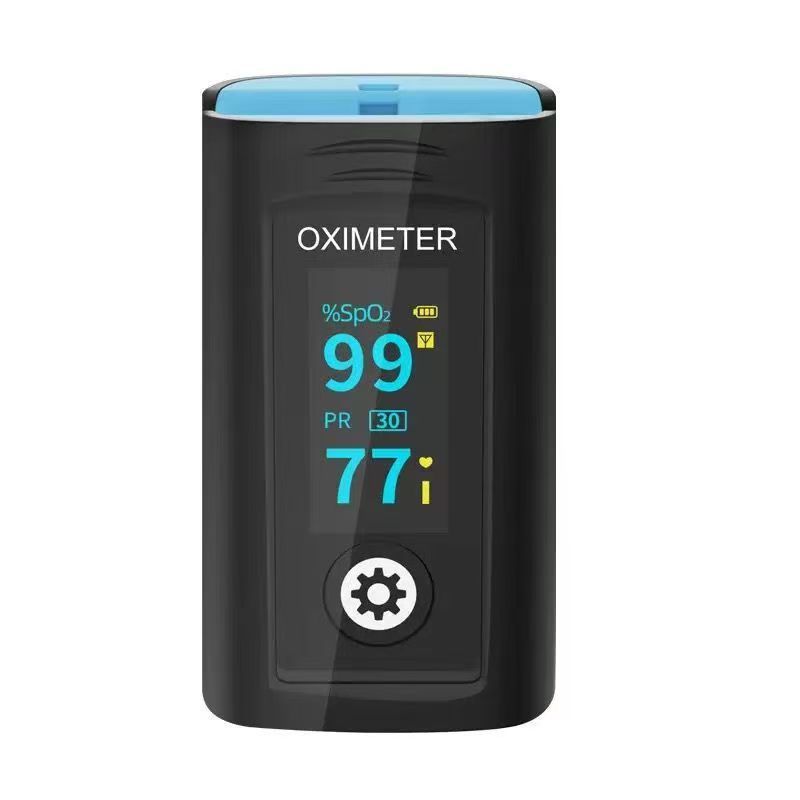 Home-use finger clip blood oxygen tester