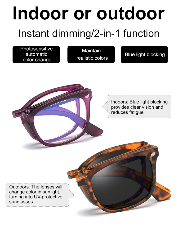 Stylish and Comfortable Folding Reading Glasses