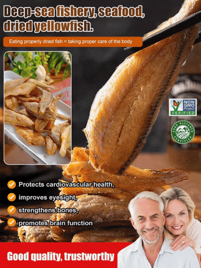The Ultimate Crispy Fish Snack - Whole Dried Yellowfish for Beer & Parties